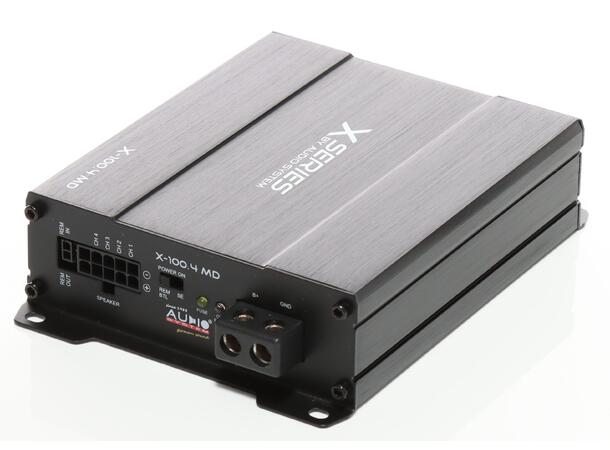 Audio System 4 kanals forsterker 4x100 Watt RMS 