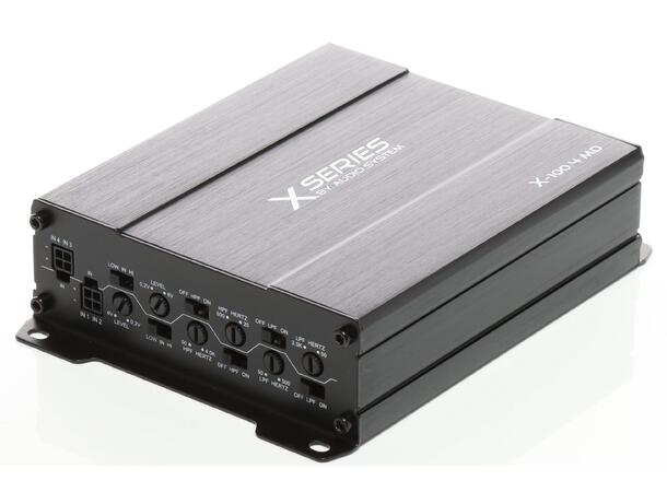 Audio System 4 kanals forsterker 4x100 Watt RMS 