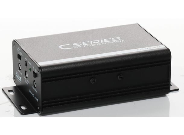 Audio System 4 kanals forsterker 4x40WRMS @ 4 ohm, 4x60WRMS @ 2ohm 