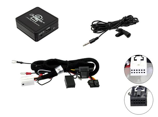 Connects2 Bluetooth/A2DP Adapter Audi (2006-->) m/Quadlock 