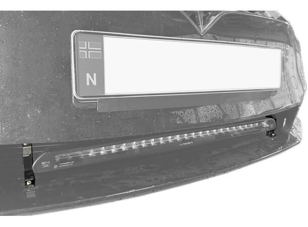 Festebraketter LEDbar - Tesla Model S Passer: Tesla Model S facelift 