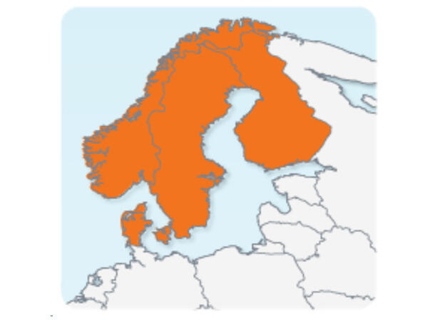 Kart over Norden* Naviextras 