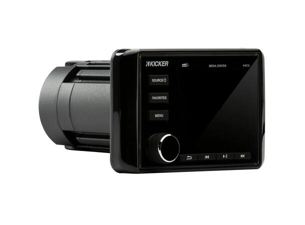 Kicker KMC6 - hovedenhet 6x25W m/DISPLAY 