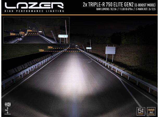 Lazer® Grillkit med Triple-R 750 Til Toyota Hilux InvincibleX 2021-2024 