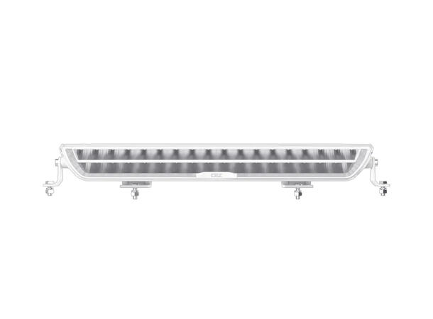 OZZ DBR1 P20" fjernlys dobbel ledbar m/pos.lys Hvitt hus 