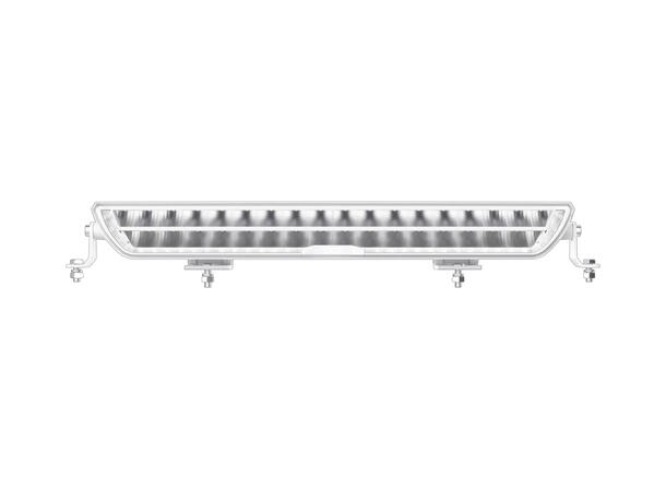 OZZ DBR1 P20" fjernlys dobbel ledbar m/pos.lys Hvitt hus 