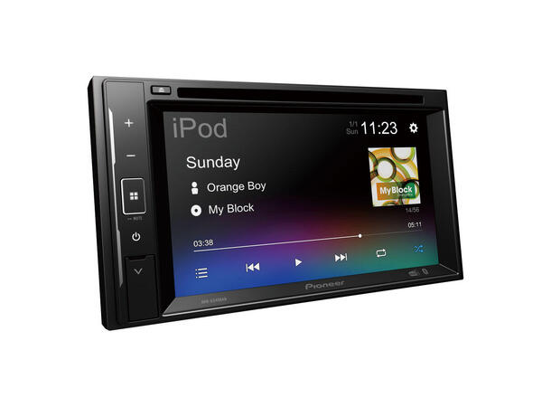 Pioneer AVH-A240DAB | 2-DIN bilradio med DAB+ og Bluetooth