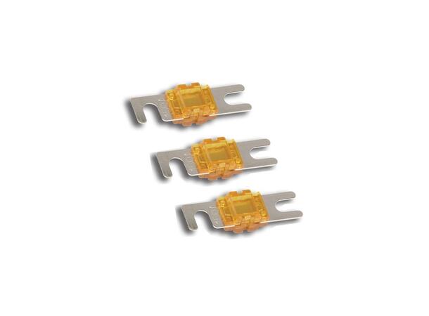 Stinger - SPF58150 sikring MIDI 150A, Krom (3stk) Mini Anl 