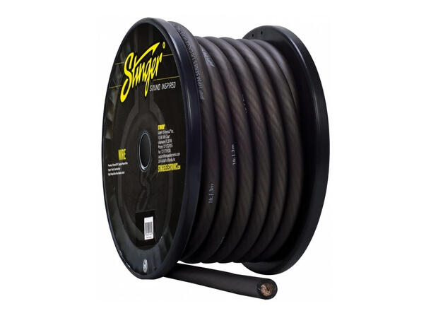 Stinger - SHW10G strømkabel 50 mm² 15m, grå 