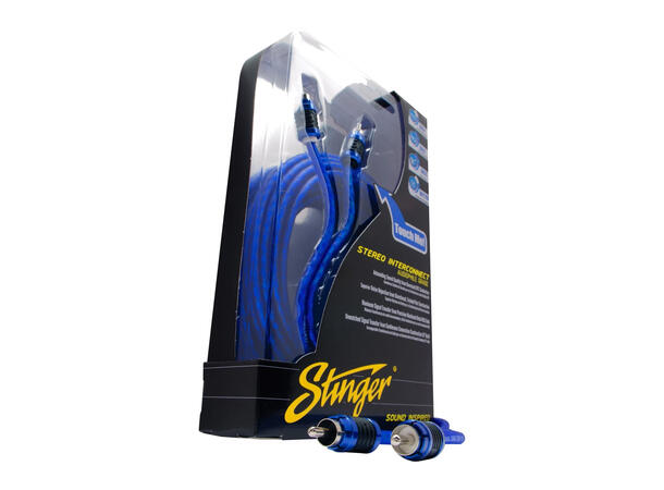 Stinger - SI623 Signalkabel 1m 6000 Serien, 2 kanaler RCA 