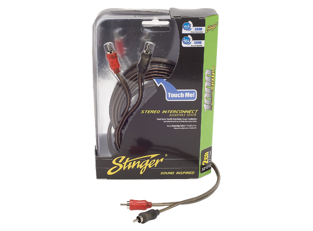 Stinger SI1220 - stereo signalkabel 6meter