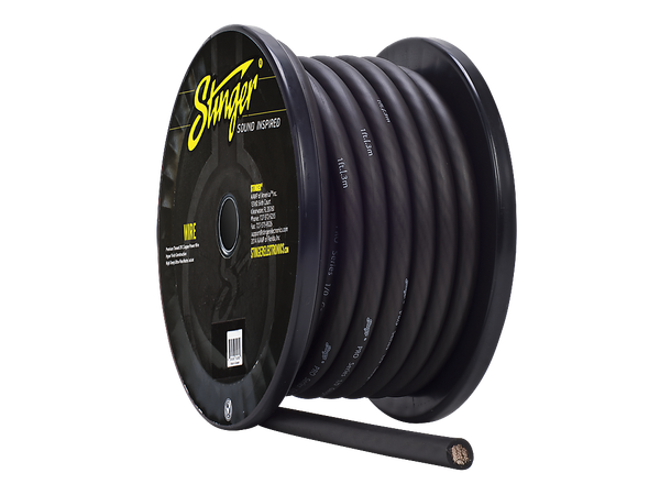 Stinger - SPW10TB strømkabel 50mm² Sort, 15m (rull)