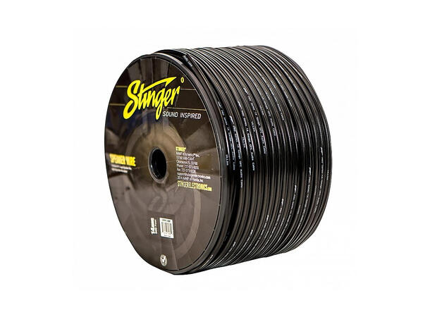 Stinger - SPW514BK høyttalerkabel 2,5mm² Sort, 152m (rull) 