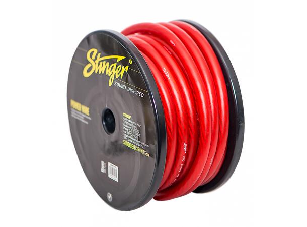Stinger - SPW10TR strømkabel 50mm² Rød, 15m (rull) 