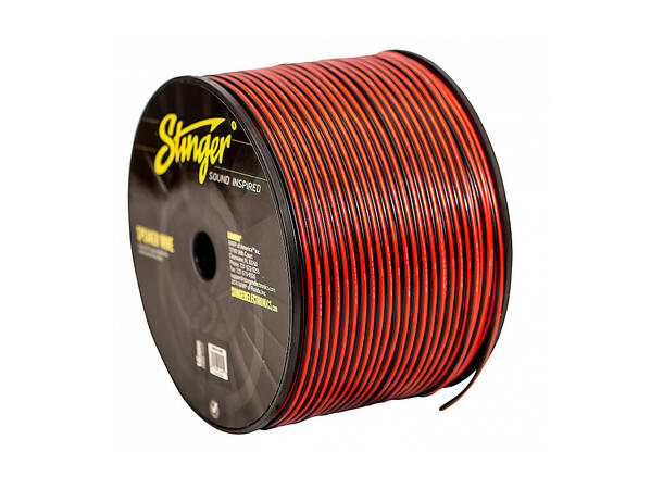 Stinger - SPW516RB høyttalerkabel 1,5mm² Rød/sort, 305m (rull)