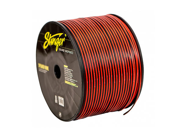 Stinger - SPW516RB høyttalerkabel 1,5mm² Rød/sort, 305m (rull) 