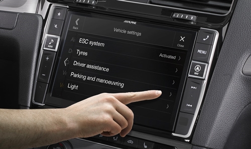 System oppsett for bilen