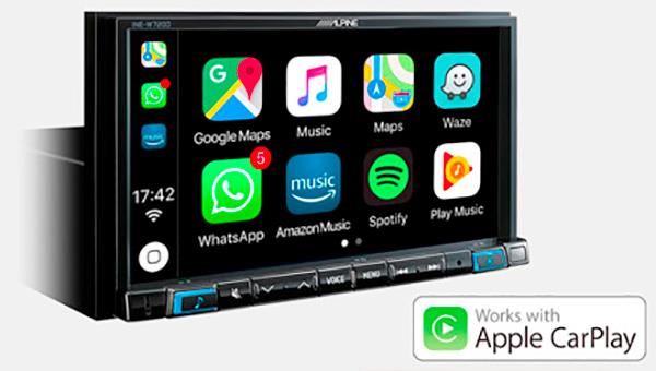 Fungerer med Apple CarPlay