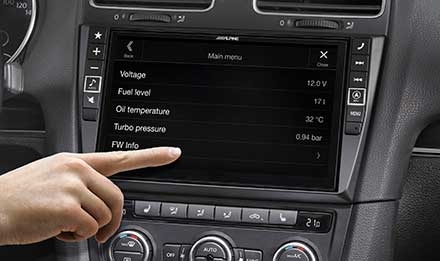 System oppsett Golf 6