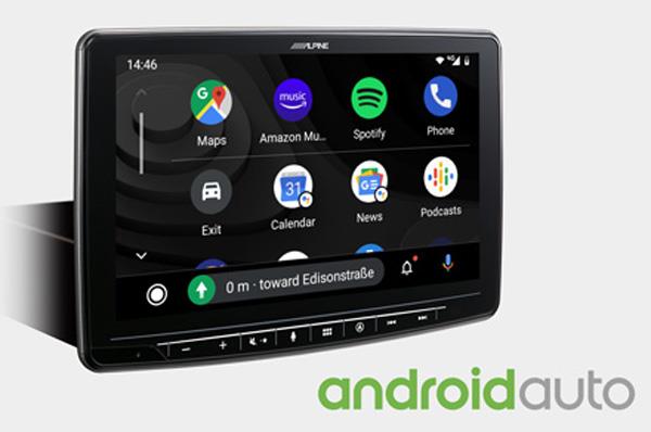  Fungerer med Android Auto