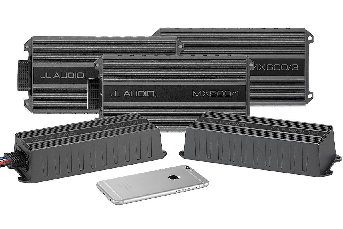 JL Audio MX-serien ultra kompakte forsterkere