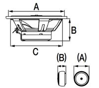 Høyttaler dimensjoner