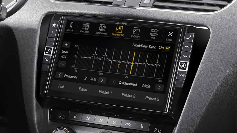Skoda Octavia 3 Profesjonelle lydinnstillinger EQ Pro X901D-OC3.jpg