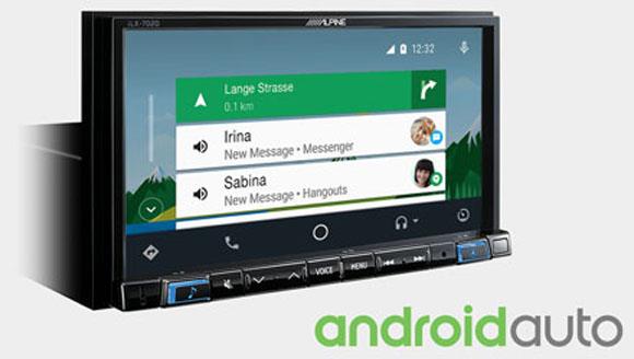 Alpine iLX-702D fungerer med Android Auto