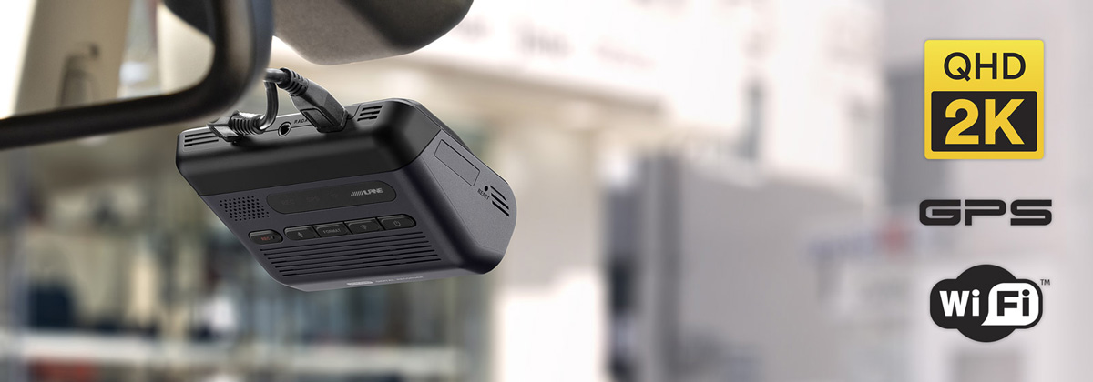Alpine DVR-Q1000 avansert dashcam