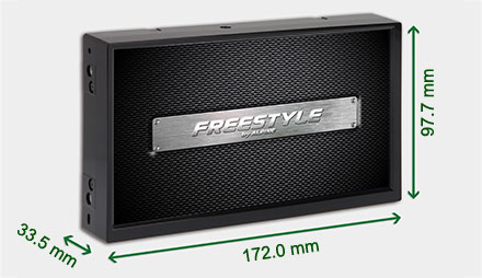 Freestyle løsning for custom installasjon Navigation Systemet X701D-F